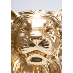 KARE Design Cachepot Décoratif Lion Dore