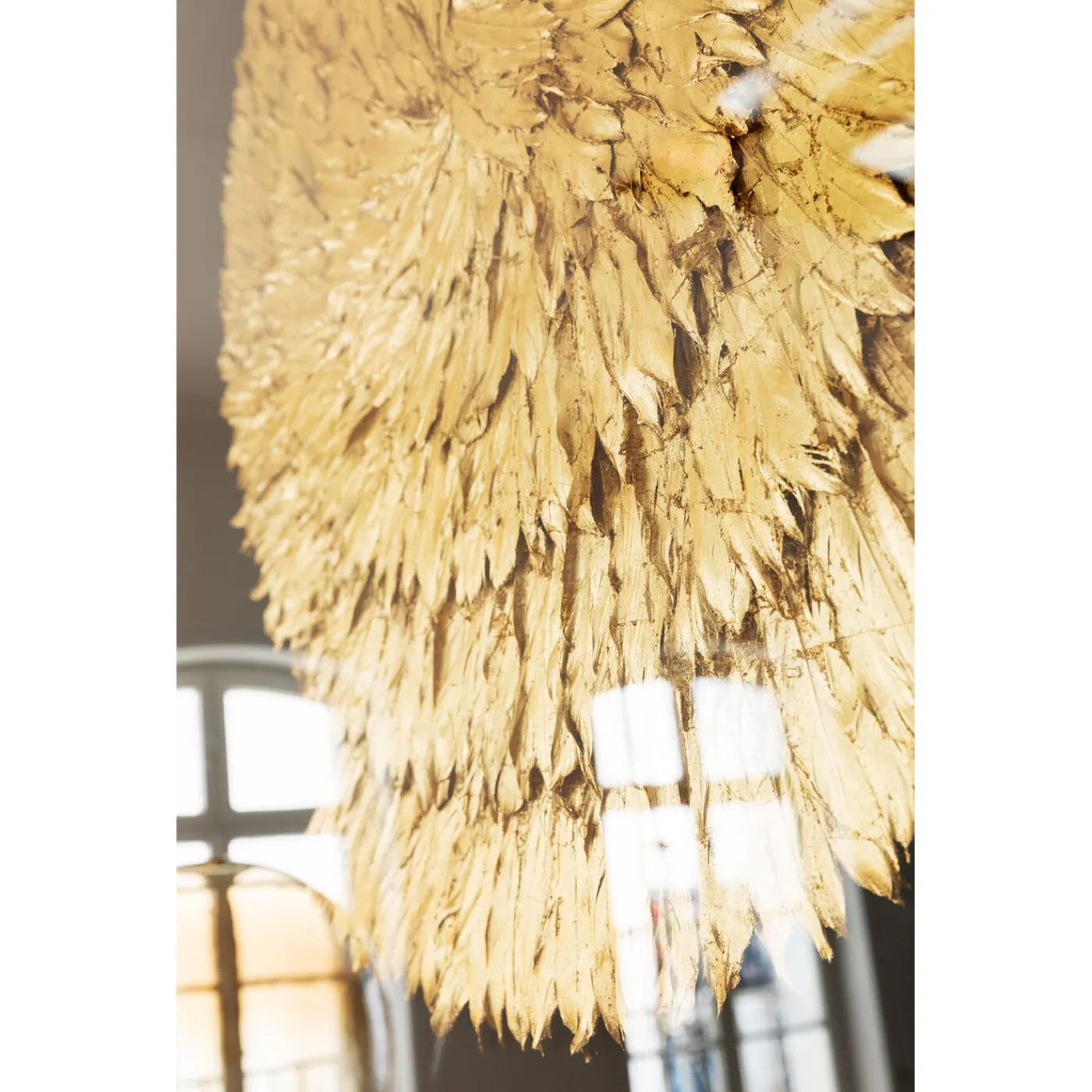 KARE Design Cadre Décoratif Golden Snail 120X120Cm