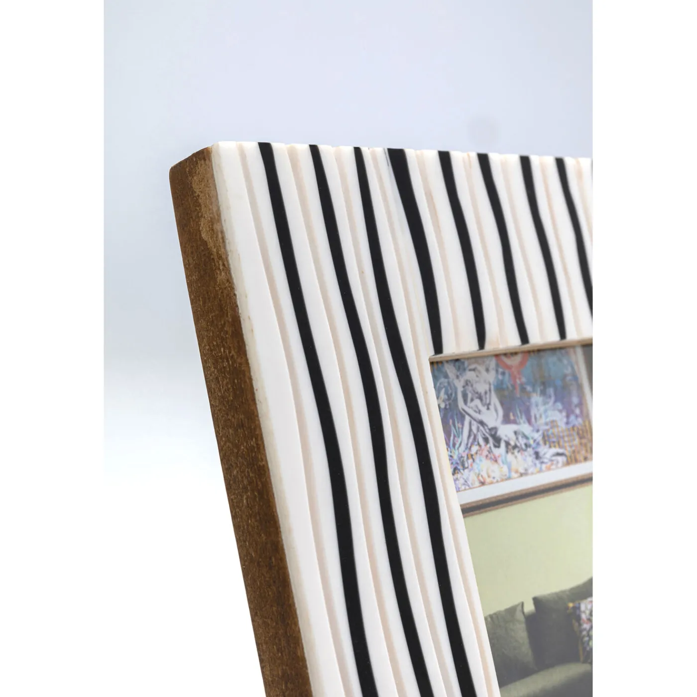 KARE Design Cadre Photo Black Stripes10X10Cm
