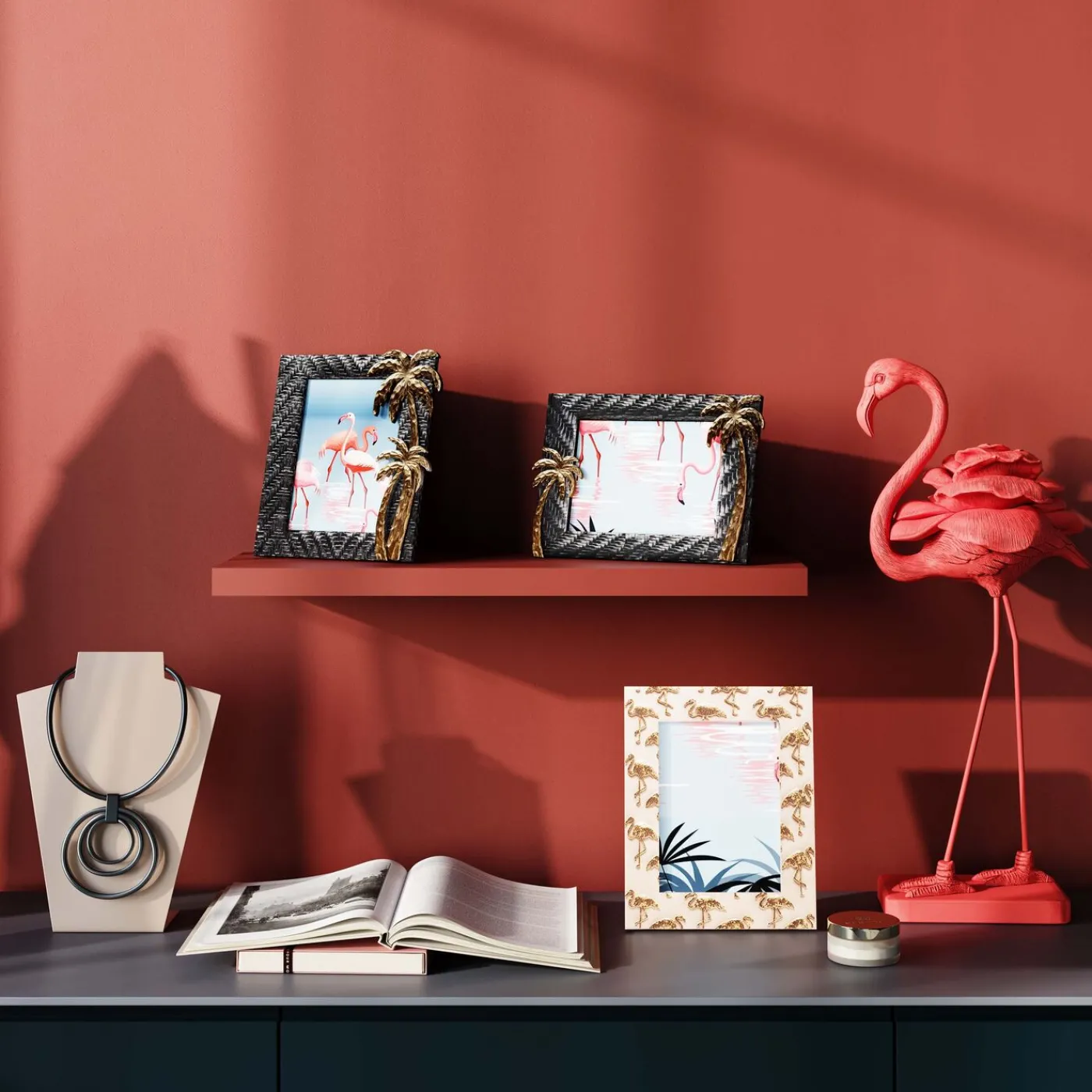 KARE Design Cadre Photo Flamingo 13X18Cm