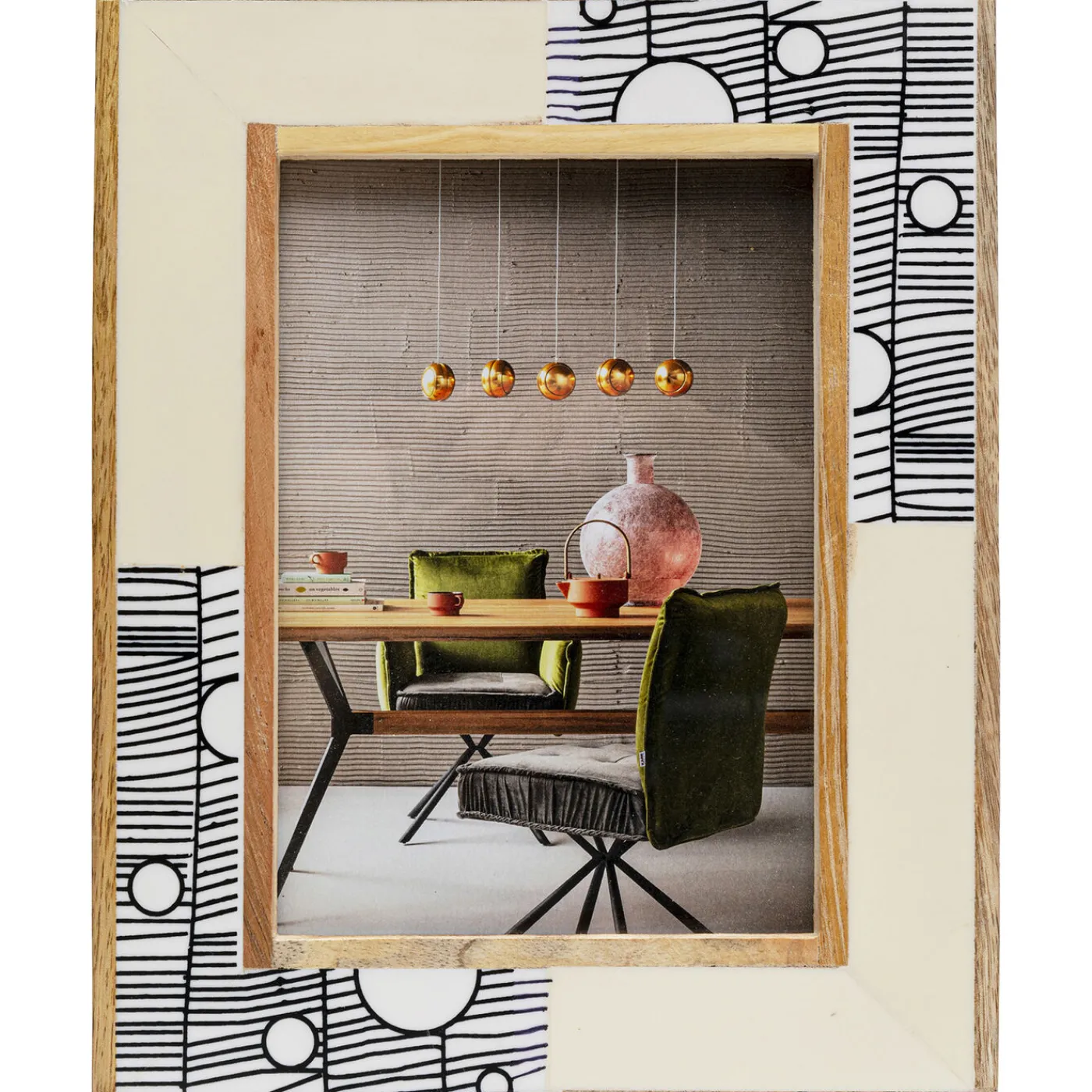 KARE Design Cadre Photo Harriett Blanc 13X18Cm