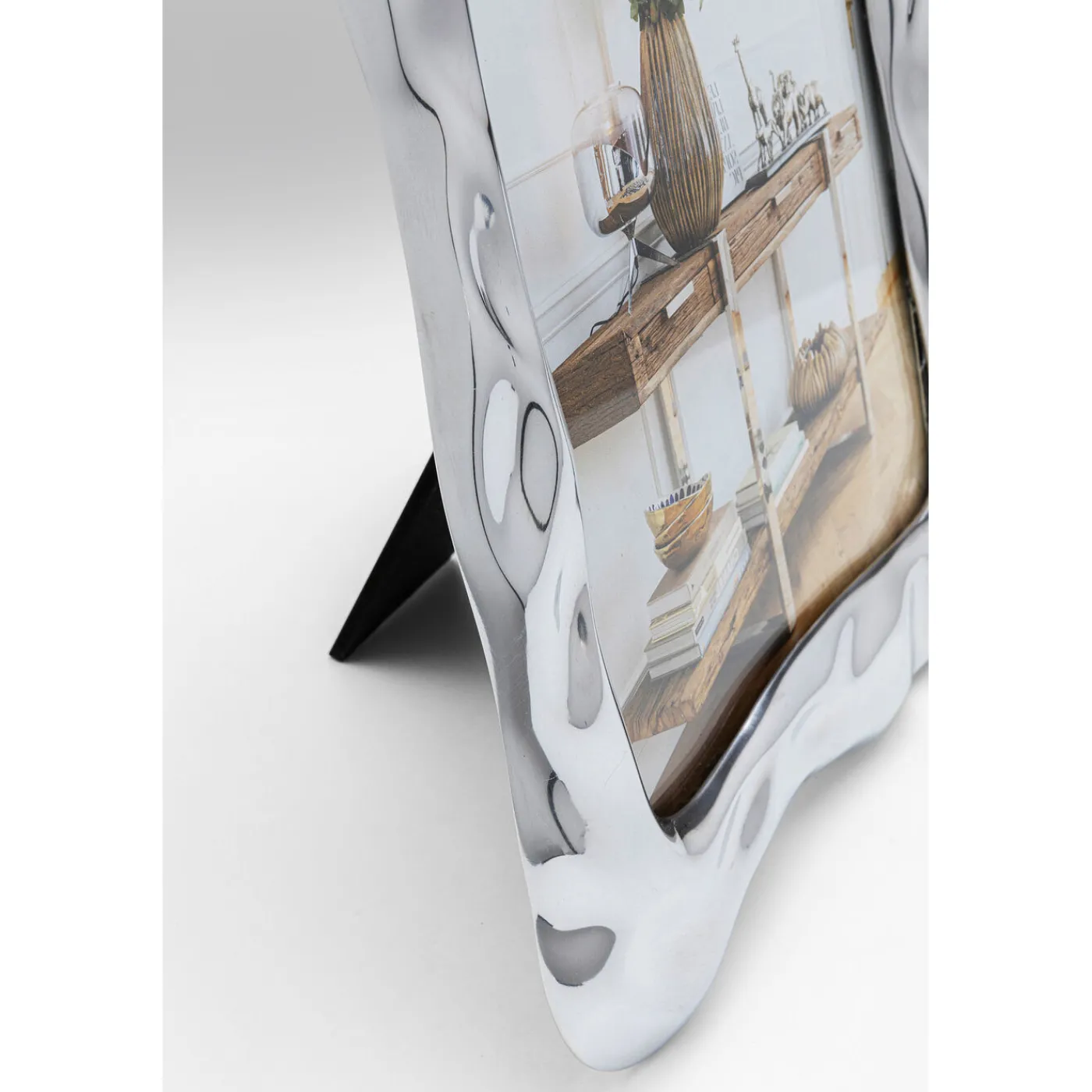 KARE Design Cadre Photo Jade Swing Argente 21X26Cm