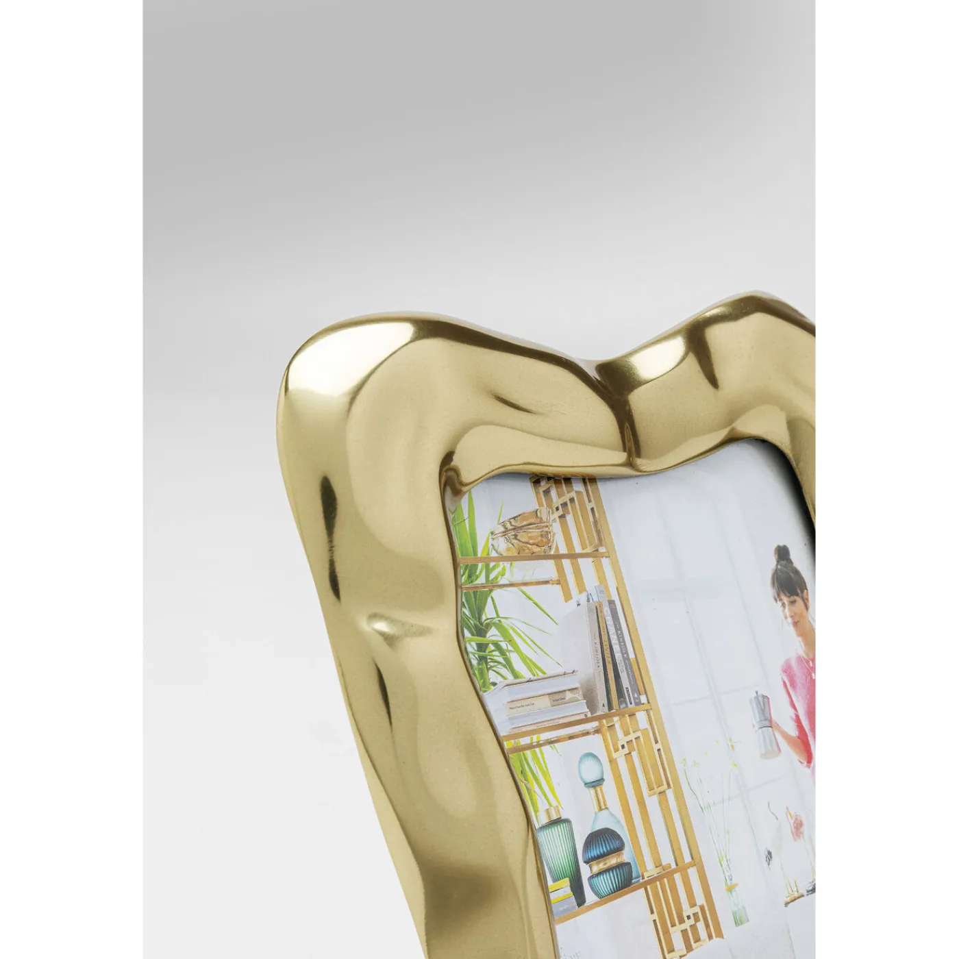 KARE Design Cadre Photo Jade Swing Dore 21X26Cm