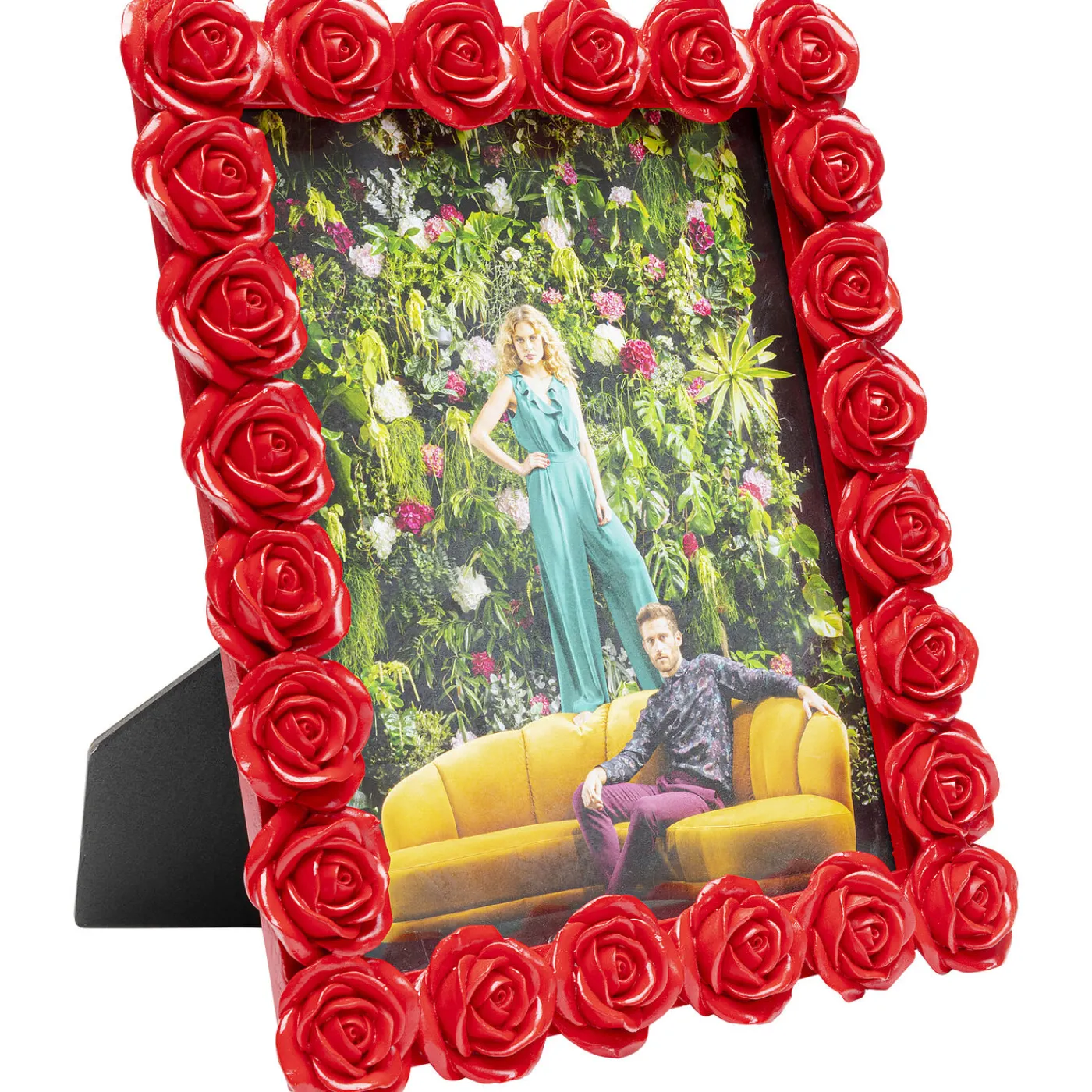 KARE Design Cadre Photo Romantic Rose Rouge 20X25Cm