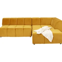 KARE Design Canapés Angle Belami Velvet Amber Droit