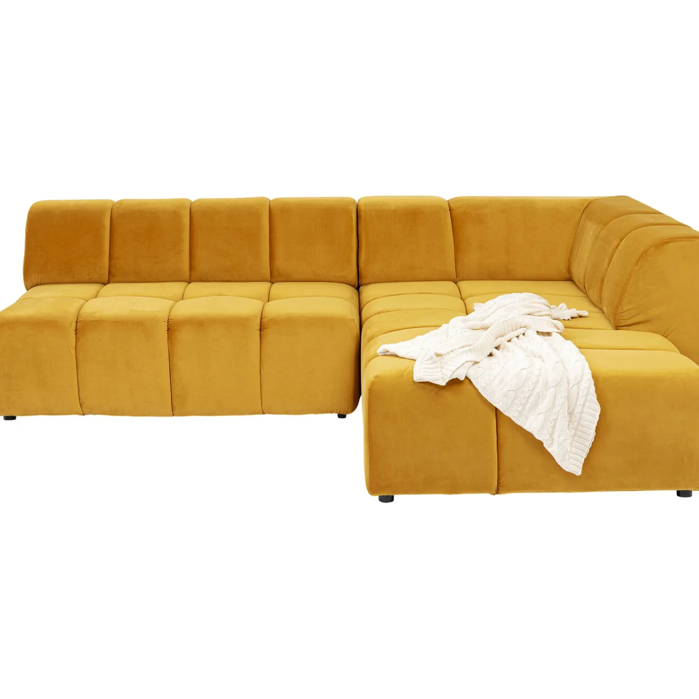 KARE Design Canapés Angle Belami Velvet Amber Droit