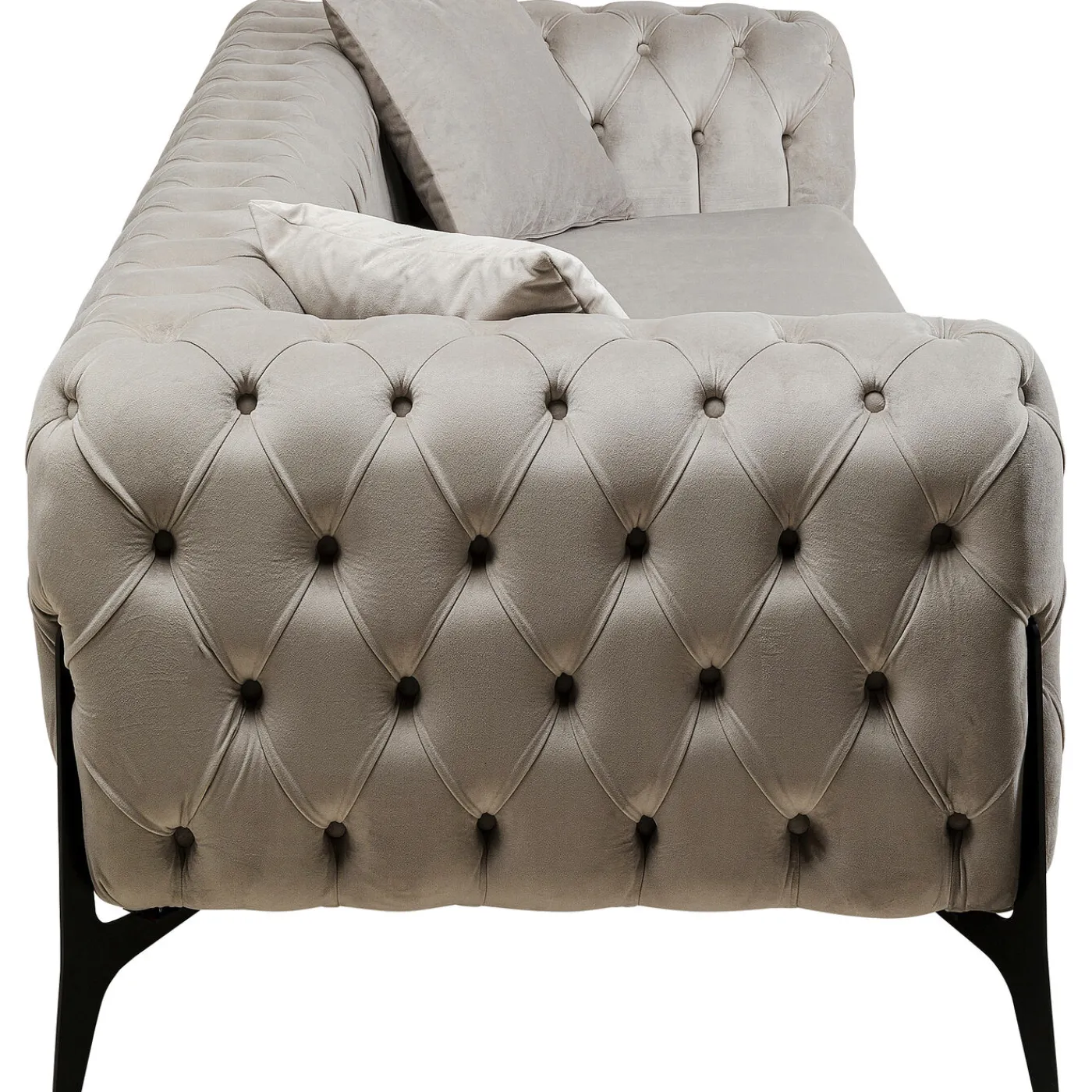 KARE Design Canapés Bellissima 3-Places Beige 240Cm