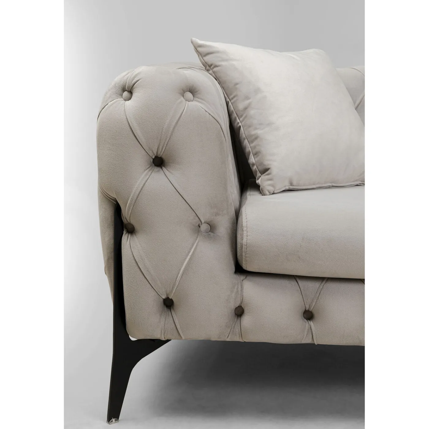 KARE Design Canapés Bellissima 3-Places Beige 240Cm