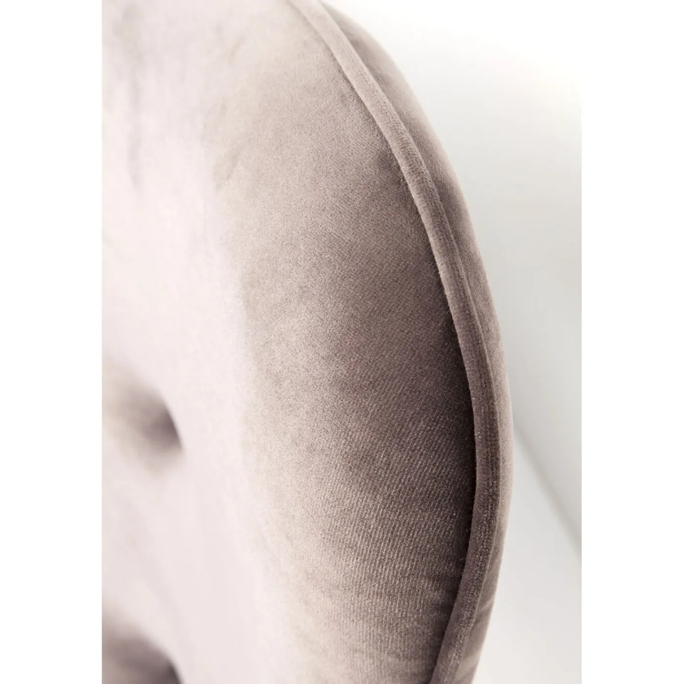 KARE Design Canapés Black Vicky 2-Places Velours Gris