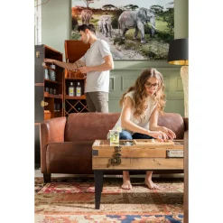 KARE Design Canapés Cigar Lounge 3-Places