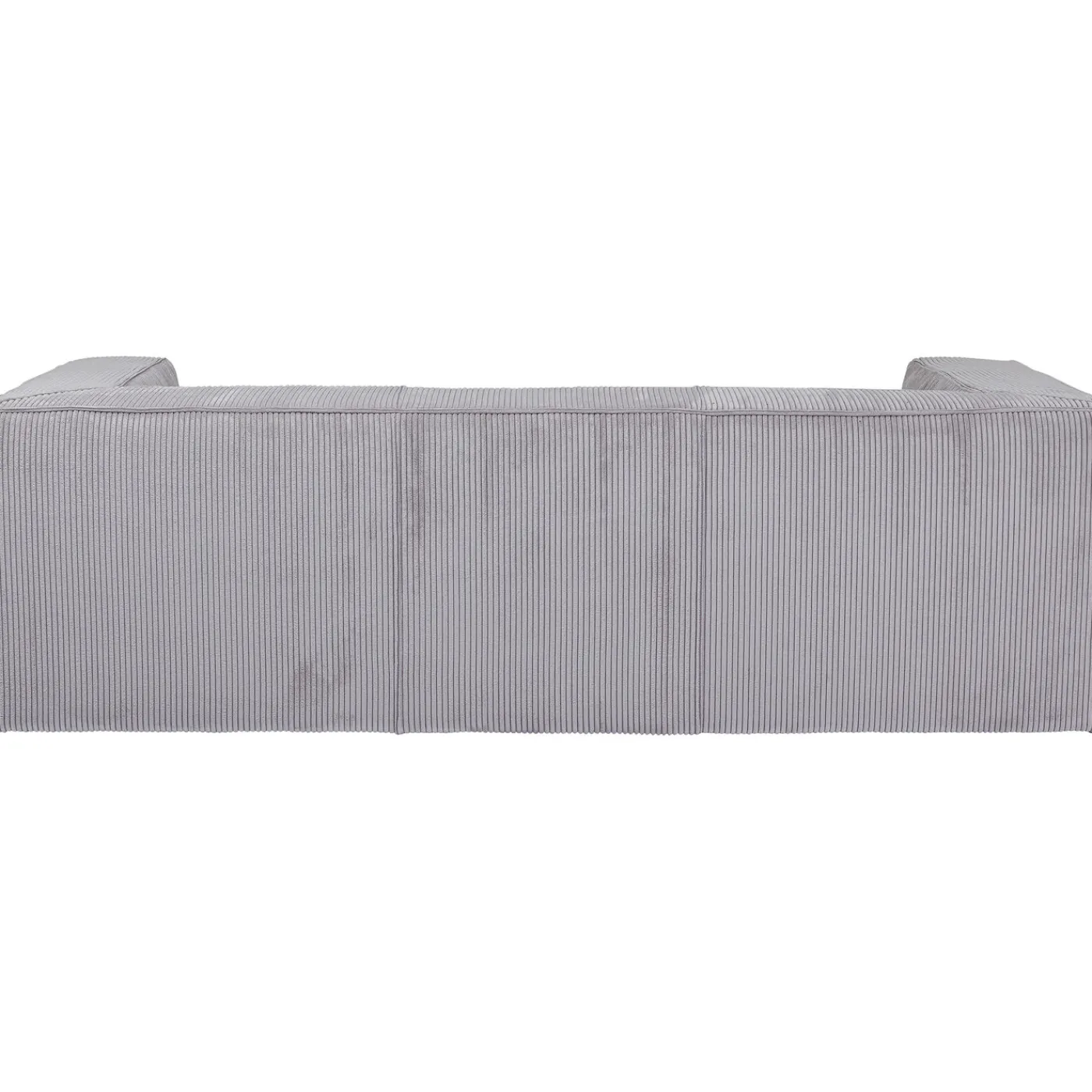 KARE Design Canapés Cubetto Cord 3-Places Gris Clair 220Cm