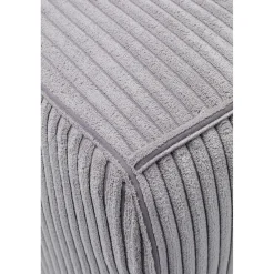 KARE Design Canapés Cubetto Cord 3-Places Gris Clair 220Cm