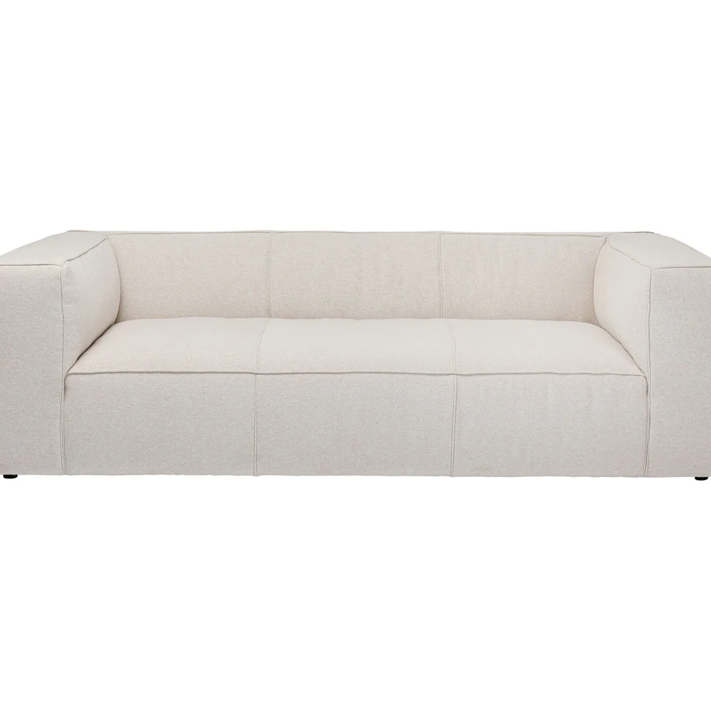 KARE Design Canapés Cubetto 3-Places Creme 220Cm