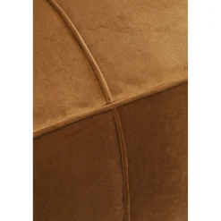 KARE Design Canapés Cubetto 3-Places Velours Marron 220Cm