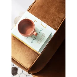 KARE Design Canapés Cubetto 3-Places Velours Marron 220Cm