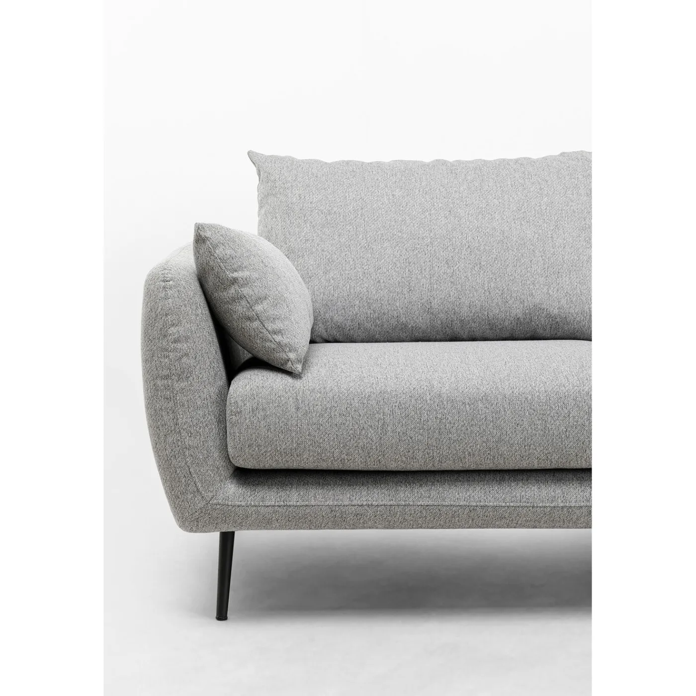 KARE Design Canapés D Angle Amalfi Droite Gris 275Cm