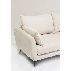 KARE Design Canapés D Angle Amalfi Droite Creme 275Cm