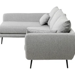 KARE Design Canapés D Angle Amalfi Gauche Gris 275Cm