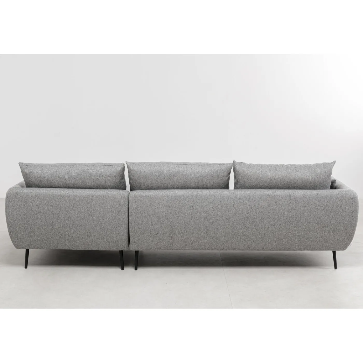 KARE Design Canapés D Angle Amalfi Gauche Gris 275Cm