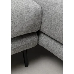 KARE Design Canapés D Angle Amalfi Gauche Gris 275Cm