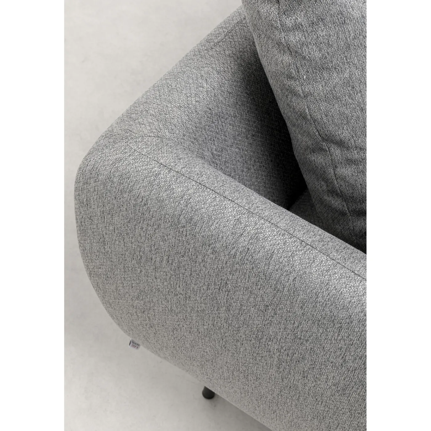 KARE Design Canapés D Angle Amalfi Gauche Gris 275Cm