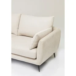 KARE Design Canapés D Angle Amalfi Gauche Creme 275Cm