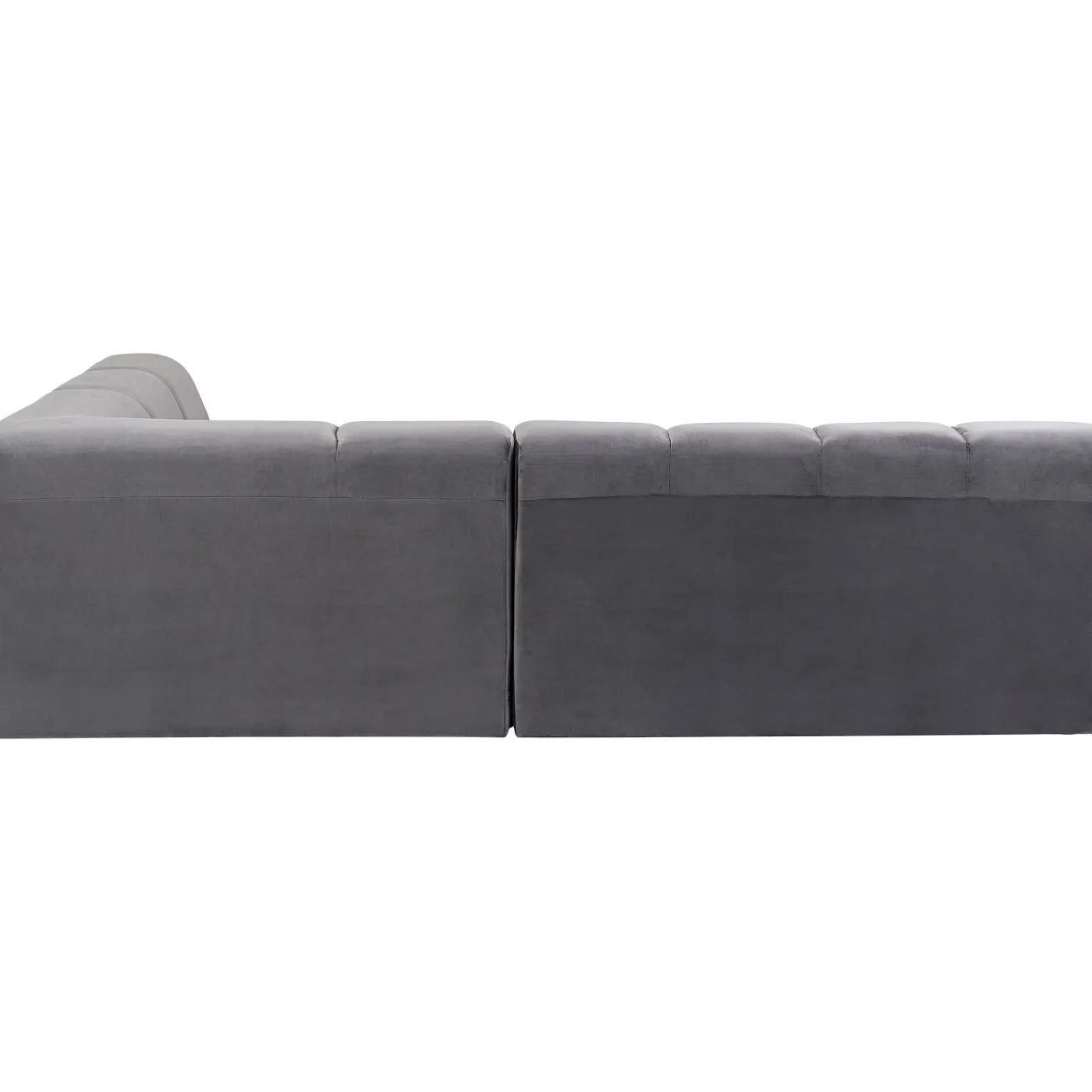 KARE Design Canapés D Angle Belami Velvet Gris Droit