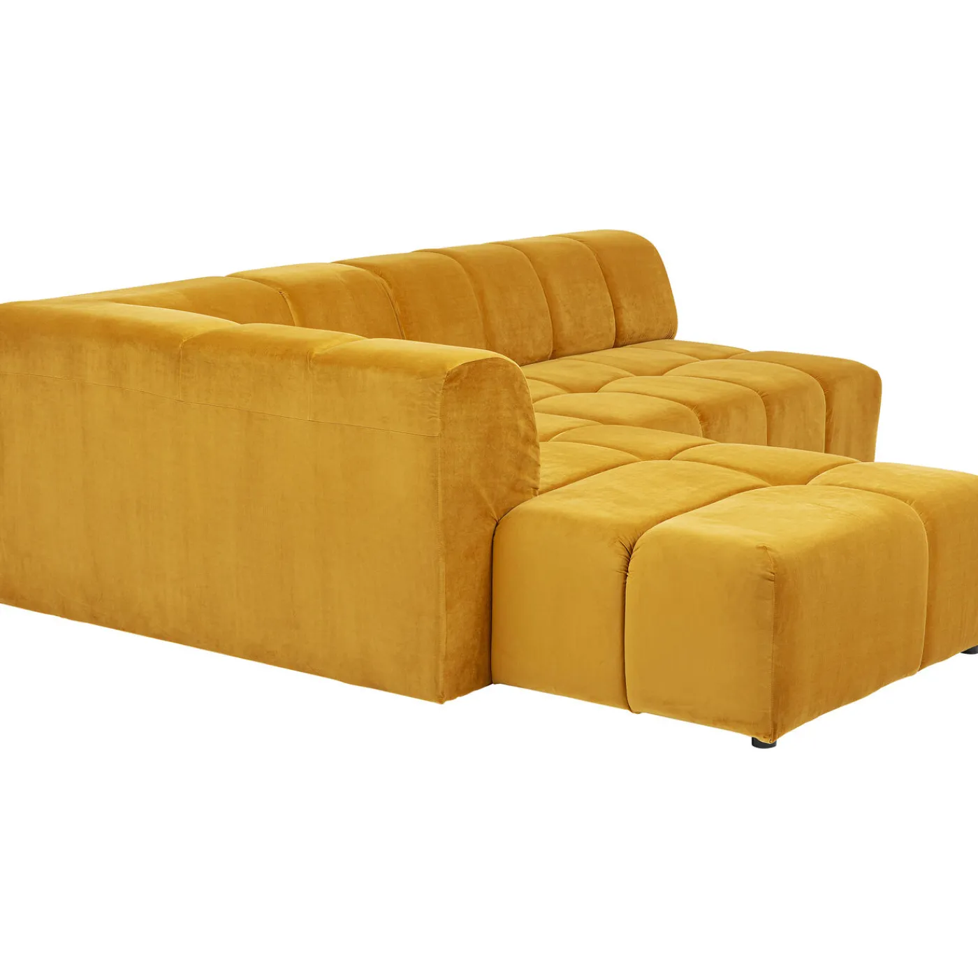 KARE Design Canapés D Angle Belami Velours Ambre Gauche