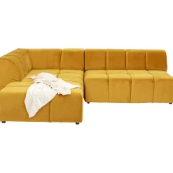 KARE Design Canapés D Angle Belami Velours Ambre Gauche