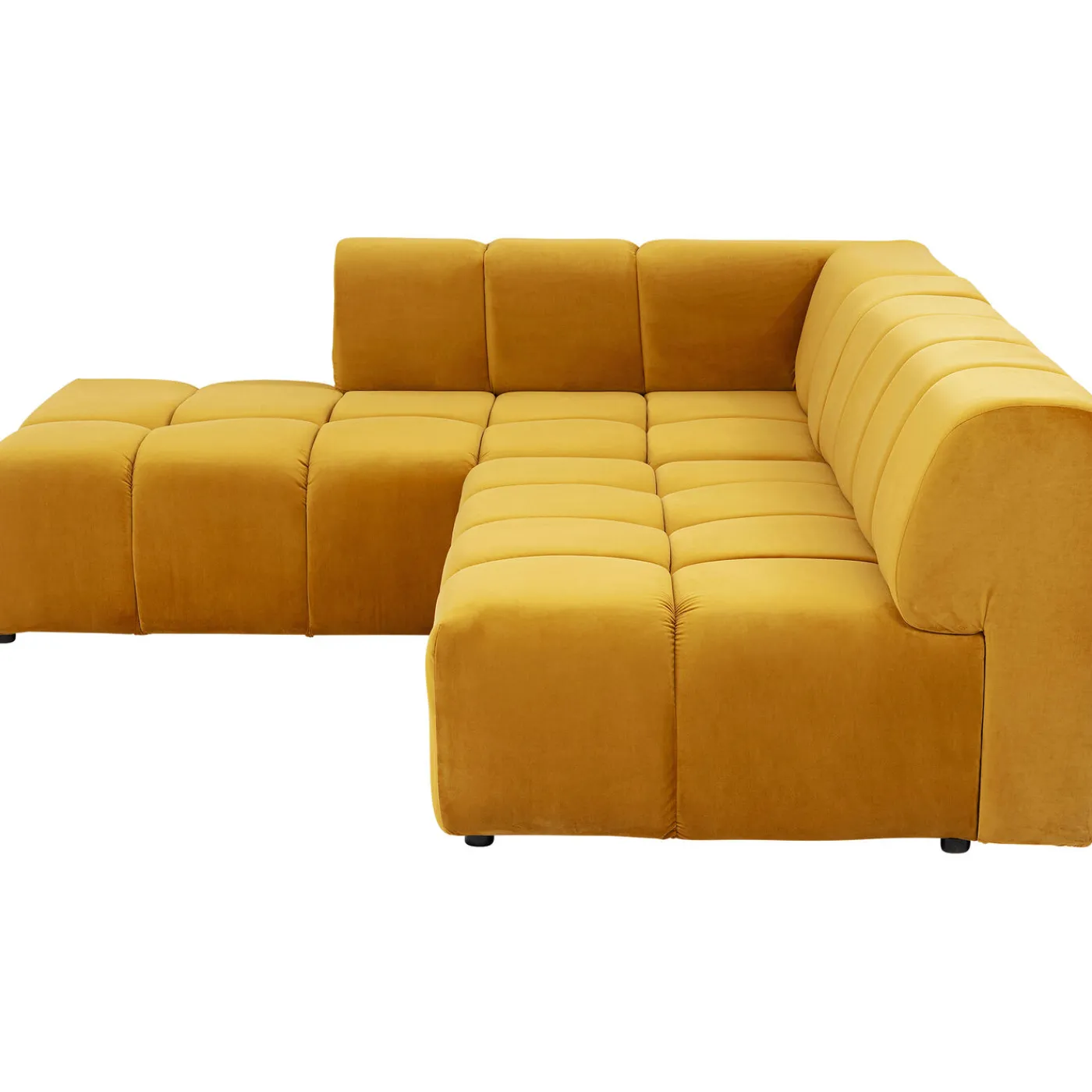 KARE Design Canapés D Angle Belami Velours Ambre Gauche