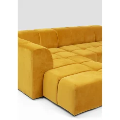 KARE Design Canapés D Angle Belami Velours Ambre Gauche