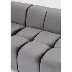 KARE Design Canapés D Angle Belami Velvet Gris Gauche