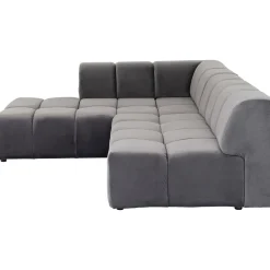 KARE Design Canapés D Angle Belami Velvet Gris Gauche
