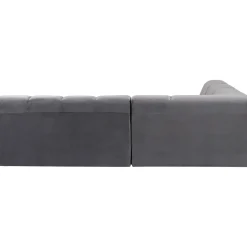 KARE Design Canapés D Angle Belami Velvet Gris Gauche