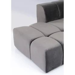 KARE Design Canapés D Angle Belami Velvet Gris Gauche
