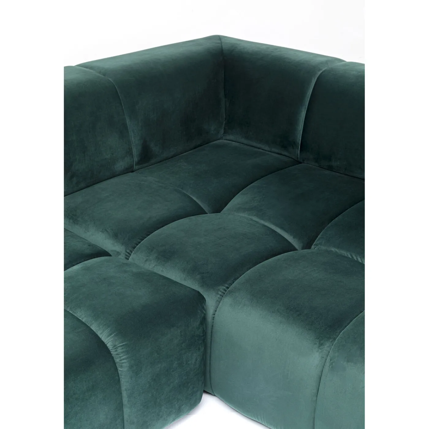 KARE Design Canapés D Angle Belami Vert Fonce Droite 265Cm