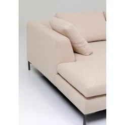 KARE Design Canapés D Angle Gianni Creme Droite