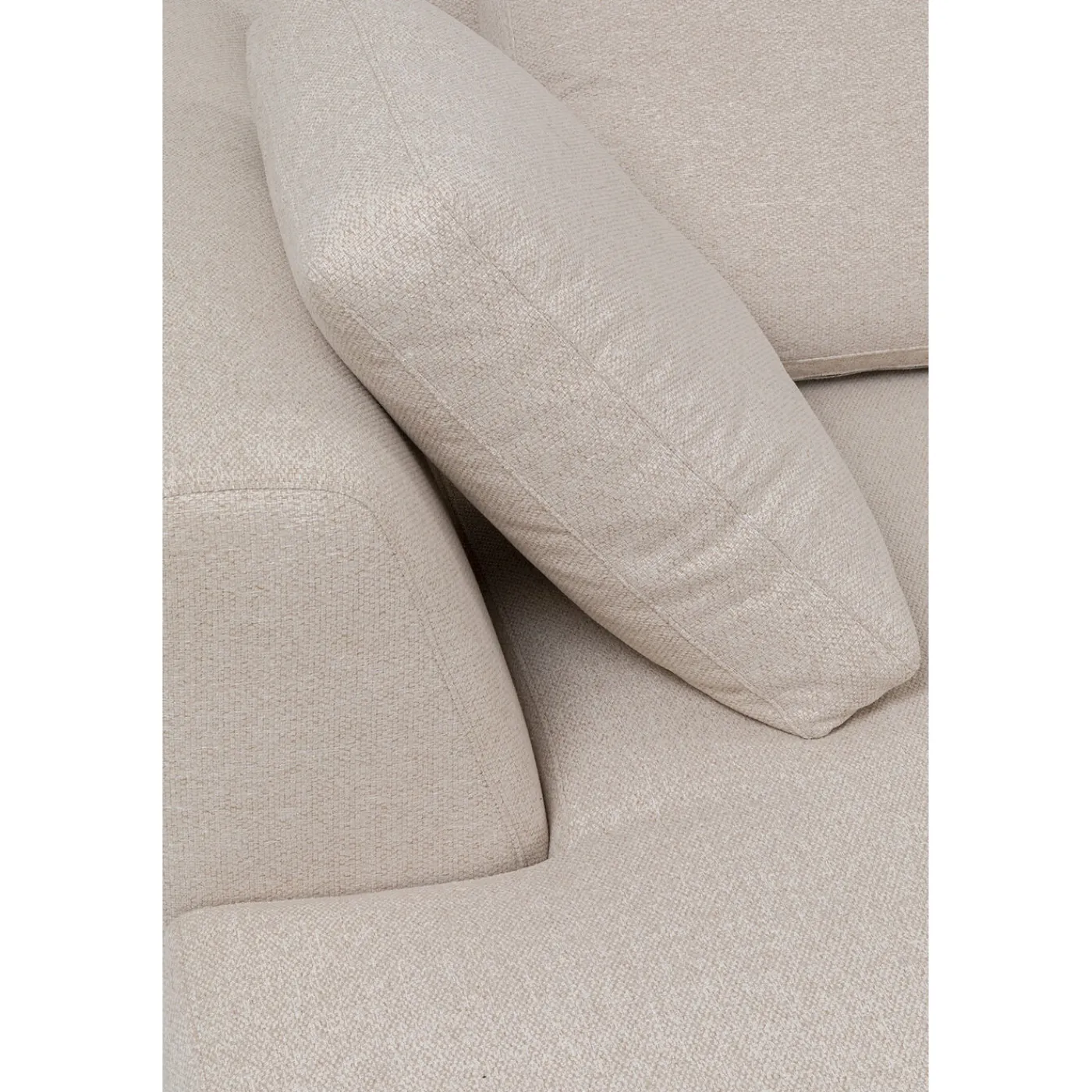 KARE Design Canapés D Angle Gianni Creme Droite