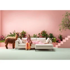 KARE Design Canapés D Angle Gianni Creme Droite