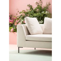 KARE Design Canapés D Angle Gianni Creme Droite