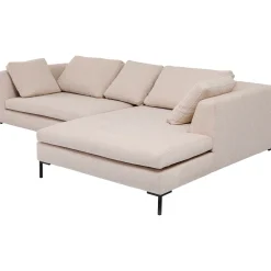 KARE Design Canapés D Angle Gianni Creme Droite