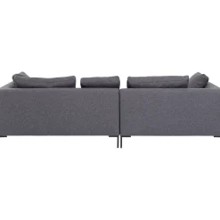 KARE Design Canapés D Angle Gianni Dolce Gris Fonce Gauche