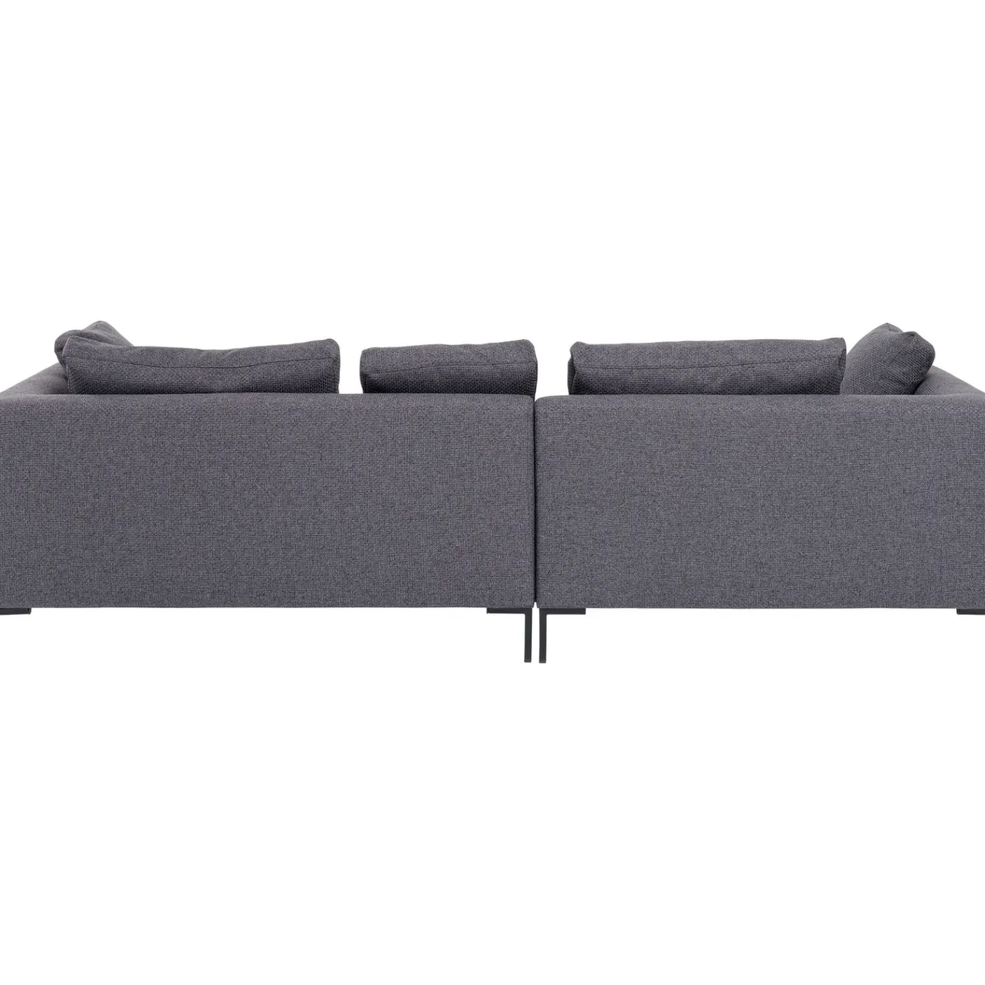 KARE Design Canapés D Angle Gianni Dolce Gris Fonce Gauche