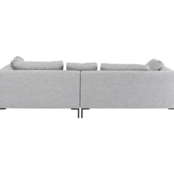 KARE Design Canapés D Angle Gianni Dolce Gris Clair Droite