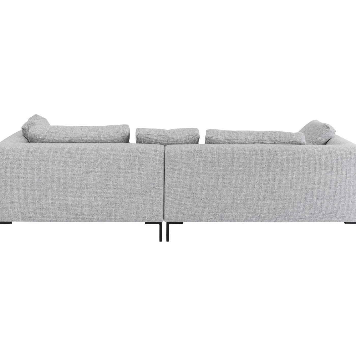 KARE Design Canapés D Angle Gianni Dolce Gris Clair Droite