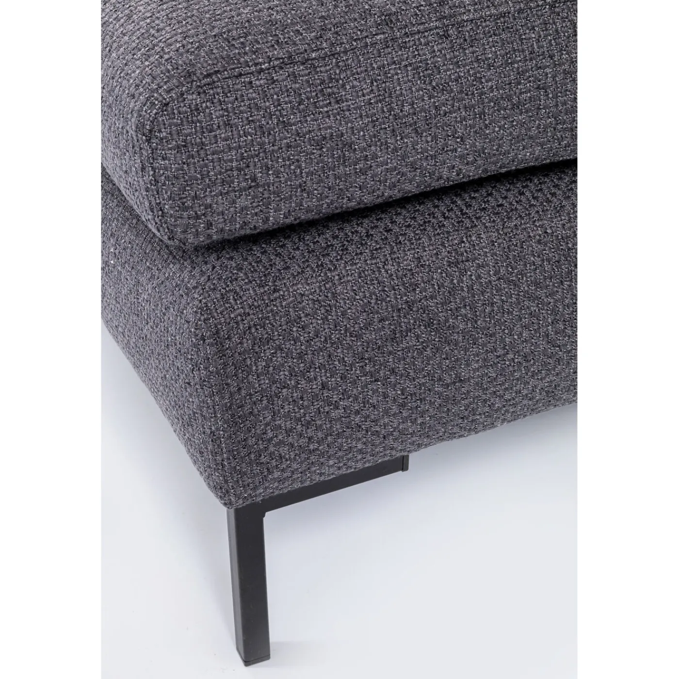 KARE Design Canapés D Angle Gianni Dolce Gris Fonce Gauche