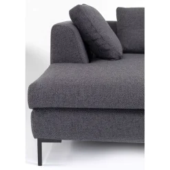 KARE Design Canapés D Angle Gianni Dolce Gris Fonce Gauche