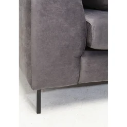 KARE Design Canapés D Angle Gianni Droite Gris-Noir