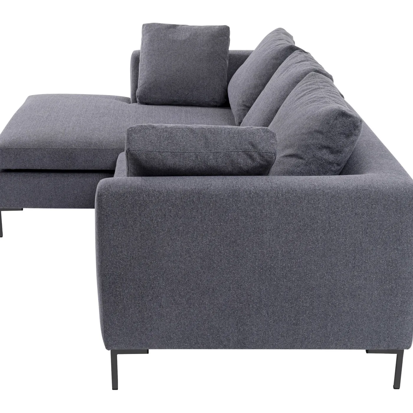 KARE Design Canapés D Angle Gianni Gris Gauche