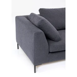 KARE Design Canapés D Angle Gianni Gris Droite